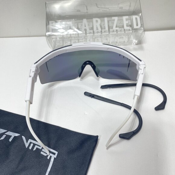 Pit Viper Polarized Mens Sunglasses With Changeable Black Ear Bands New - Picture 6 of 11